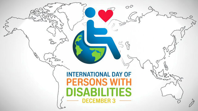 International day of persons with disabilities global awareness symbolizing inclusion and unity