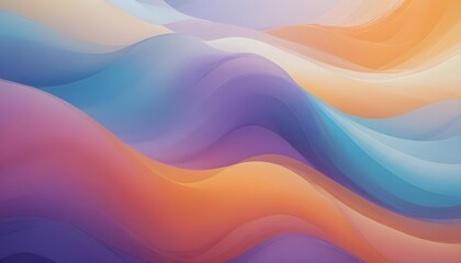 Obraz premium Abstract flowing waves of color create a vibrant and dynamic background.