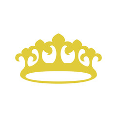 A set of royal gold crown vectors and luxury jewelry illustrations as a symbol of king and queen power