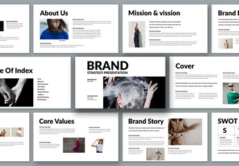 Brand Strategy Presentation Template Design