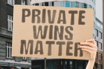 “Private Wins Matter” Unposted victories still change the person who earned them. HUMILITY....