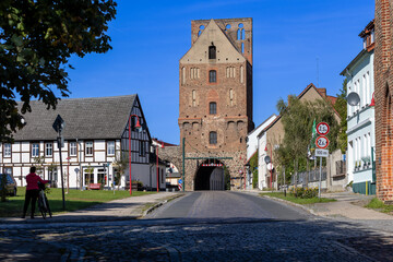 Stettiner Tor in Gartz an der Oder in der Uckermark