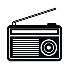 Sailor element isolated radio on white background