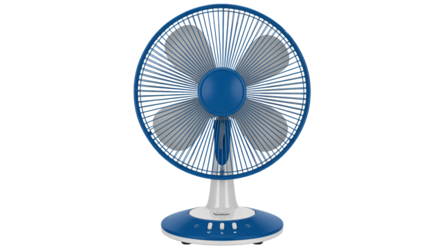 Modern electric table fan offering refreshing airflow and cool comfort for any personal space, perfect for home or office settings.