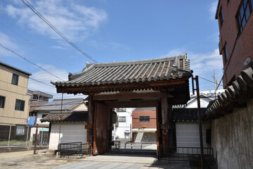 世界遺産　東寺　西総門(京都市南区)