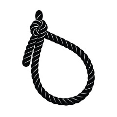 Sailor element isolated rope on white background