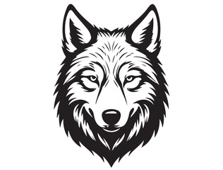 WOLF HEAD SILHOUETTE