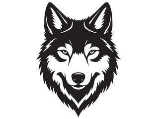 WOLF HEAD SILHOUETTE