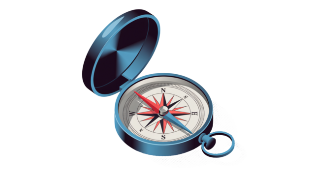 Navigate your goals with a modern compass, discover new horizons with confidence and direction today