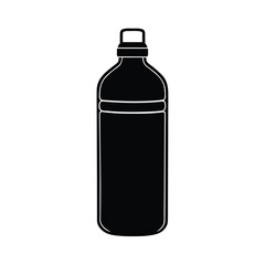 Sailor element isolated water bottle on white background