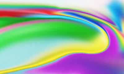 Vibrant colorful abstract background with smooth gradients and flowing lines