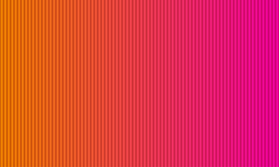 Obraz premium Vertical Stripe Gradient Background of Orange to Pink Colors Keywords: vertical stripes, gradient