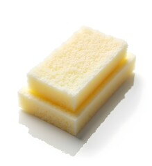 Dish Sponge Isolated on White Background