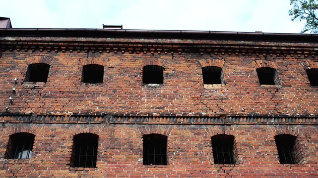 Old buildings in city of Grudziadz, Poland