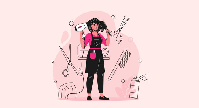 Stylist Vector Hair Stylist Vector Images – Browse 229,827 Stock Photos, Vectors, and ...