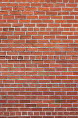 A Red Brick Wall Background