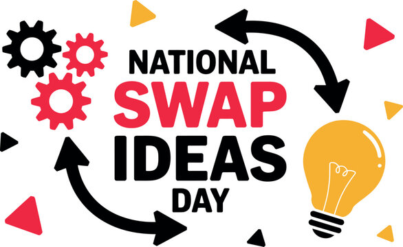 Creative minds connect and share bright ideas on National Swap Ideas Day