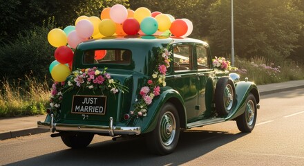 Obraz premium Vintage Car with 