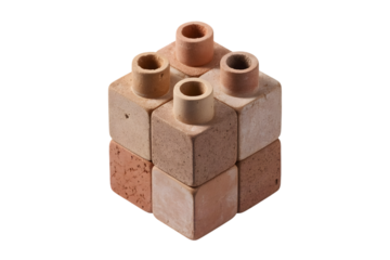 Construction of interlocking clay blocks a modular building system for sustainable architecture