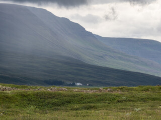 mountains and landscape in Iceland