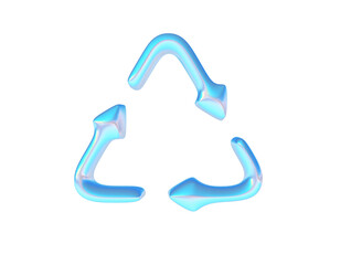 3d render of chrome k-pop shape y2k inspired