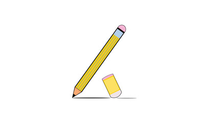 classic yellow pencil, drawing tool, school supply set, education stationery, stationery, creative, studying, detail, draw, color, group of objects, wood - material, eraser, clip art, modern, pencils,