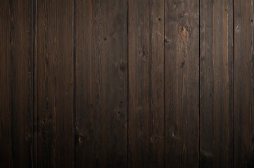 Naklejka premium Wooden board in dark tones