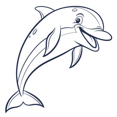 dolphin vector illustration