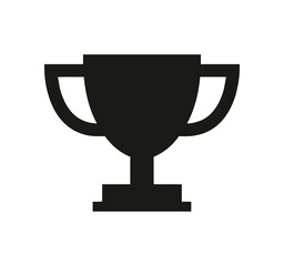 Award & Trophy Cup Icon Set. Collection of winning and achievement icons. Symbols of trophies, medals, prizes, and champions in vector illustration.