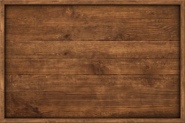 Obraz premium Dark wooden planks. Textured wood surface.