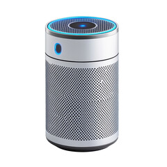 Modern air purifier with blue light