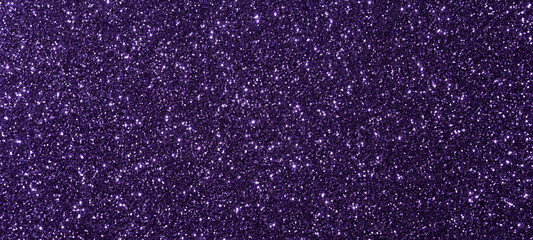 Dark Purple Glitter Paper with Sparkling Texture