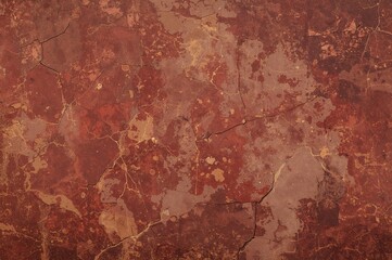 A textured stone surface featuring deep red and beige hues, perfect for retro-style backgrounds, posters, and creative projects
