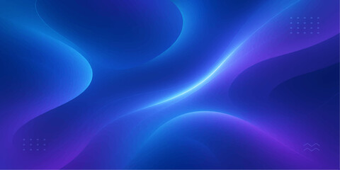 Abstract flowing light blue wave pattern design on a soft gradient background