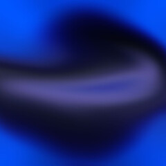 Blue abstract background with glowing waves and flowing light effects