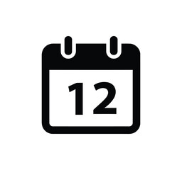 A line-style calendar web icon. Calendar and Date Linear Icons Collection: Timetable, Months, Days, Weeks, Reminders, Deadlines, Planning, and Time Management Vector Illustration