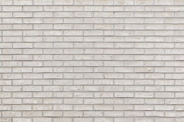 Naklejka premium White Brick Wall Pattern, Light Brick Texture, Background Design