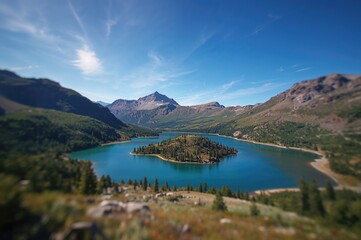 Exploring remote alpine lakes surrounded by rugged peaks