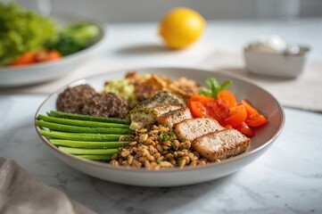 Clean eating photos for a wellness venture