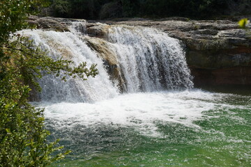 Toll de vidre, (Poza de cristal), Arnes, Terra Alta, Cataluña (1/3)