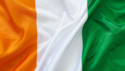 flag of Cote d&rsquo;Ivoire (Ivory Coast)