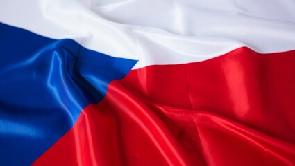 Obraz premium waving flag of Czechia