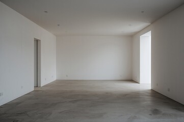 Vacant space with no people inside