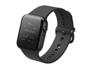 Realistic Wearable Fitness Tracker Wristband, Transparent Background