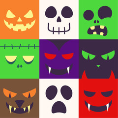 Fototapeta premium monster pattern