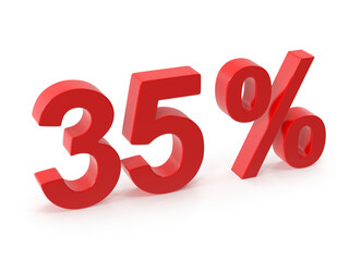 3D Rendering of 35 Percent