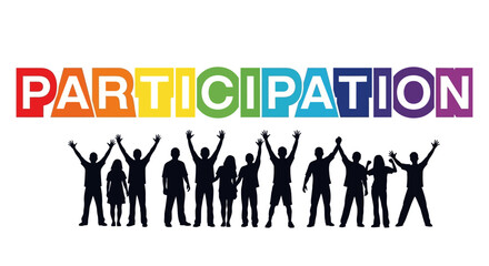 Embracing Diverse Groups with Open Arms and Colorful Words Promoting Active Participation Together in Unity