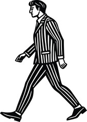 Fototapeta premium Abstract fractal geometric pattern swirls create dynamic visual energy isolated on transparent background