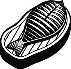 Elegant abstract swirls flowing serpentine shape dynamic movement artistic design isolated on transparent background