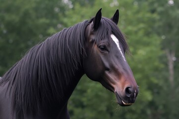 Obraz premium Equine Facial Features